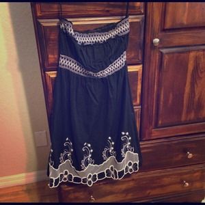 Black and White Sundress