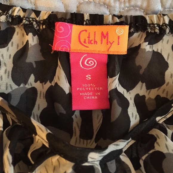 Leopard print dressy top - Picture 3 of 3