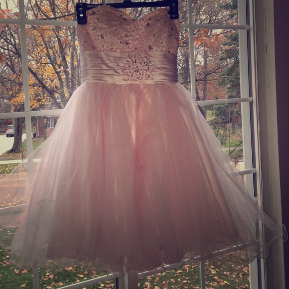 Pink homecoming dress!