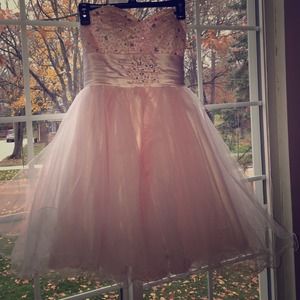 Pink homecoming dress!