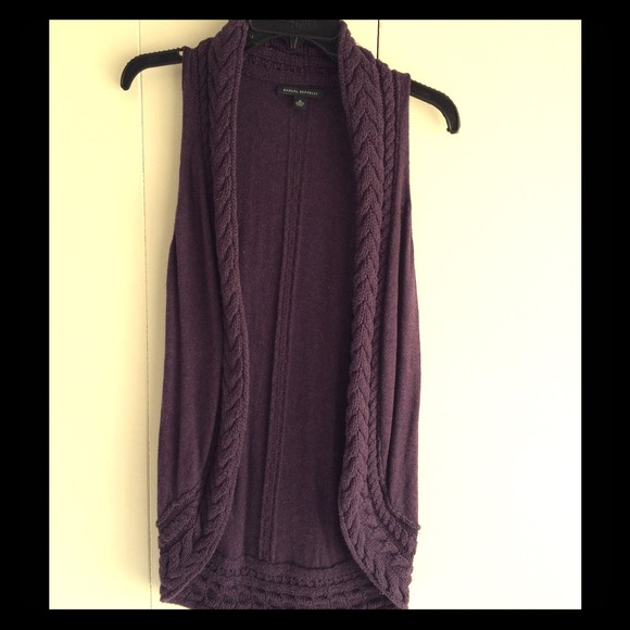 Banana Republic long sleeveless cardigan!