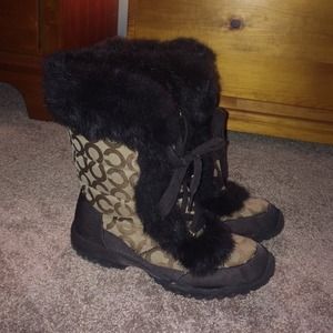 🎉Coach Winter Boots