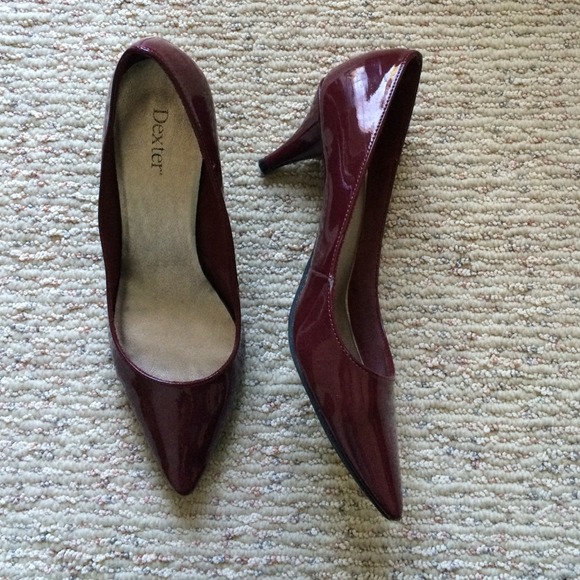 Oxblood/Maroon Patent Heels