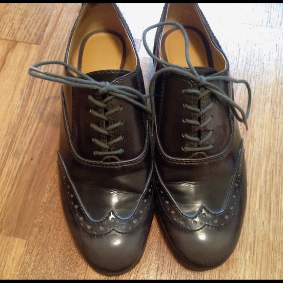 Nine West Black Oxford Shoes