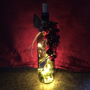 Custom lamp light up "bottles lights" beautiful