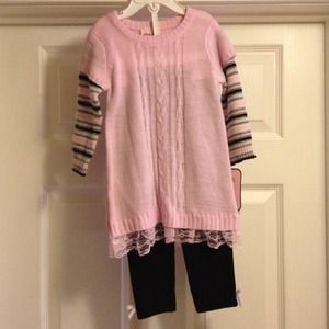 Girls 24 mo sweater set