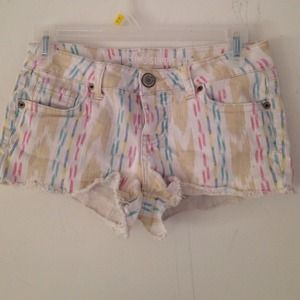 Tribal print shorts