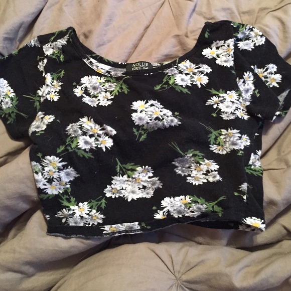Daisy crop top