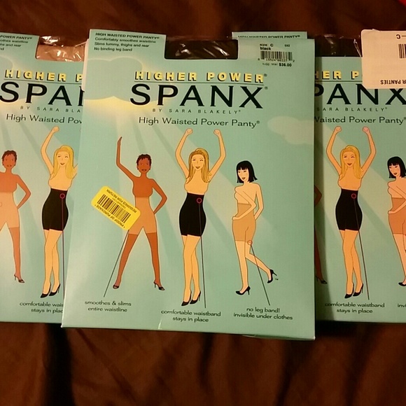 2 pair NIB Spanx high waisted power panties