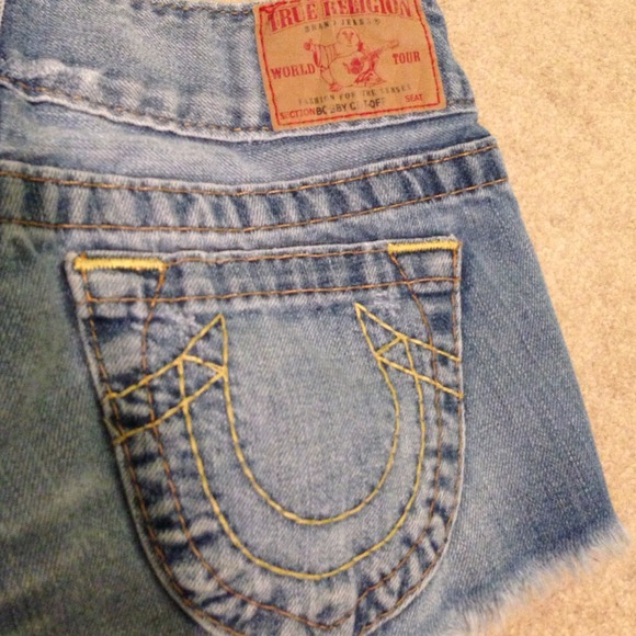 True religion jean shorts
