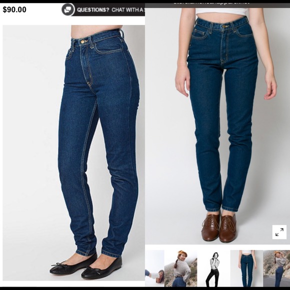 Blue Demim AA High waist jeans