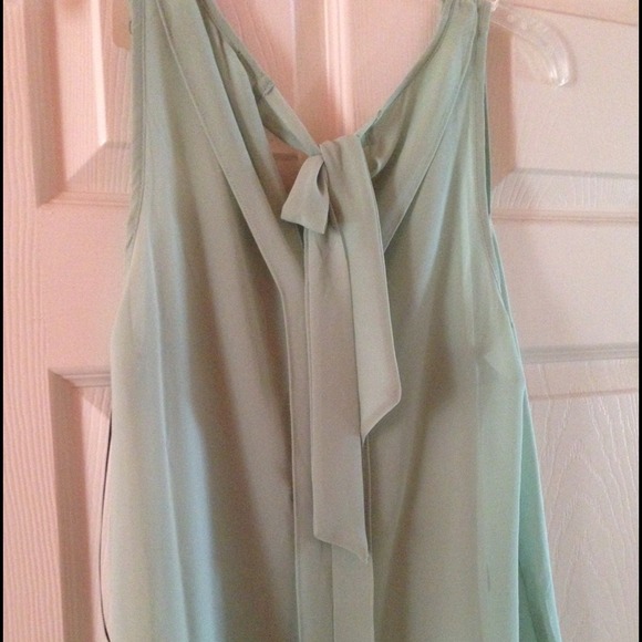 F21 Mint sheer top - Picture 2 of 2