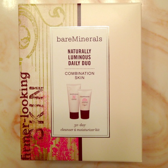 Bare Minerals 30 day cleanser and moisturizer kit