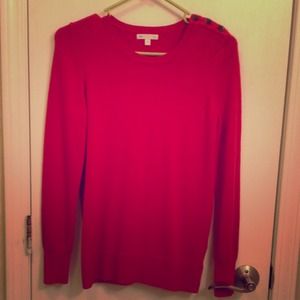 Bright Red Gap Sweater!