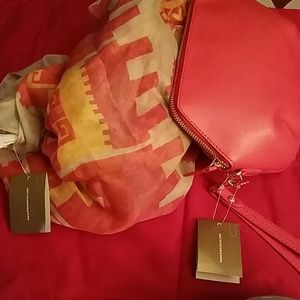 Francesca's purse n scarf