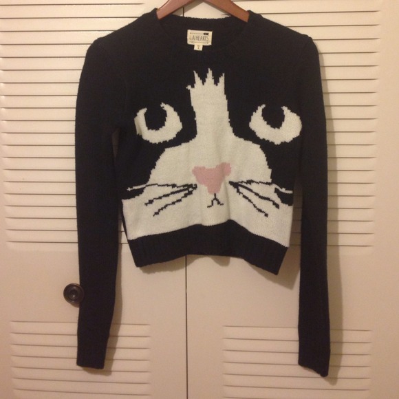 🎉SALE🎉Pacsun Cat Sweater - Picture 2 of 4