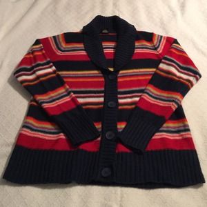 Striped cardigan