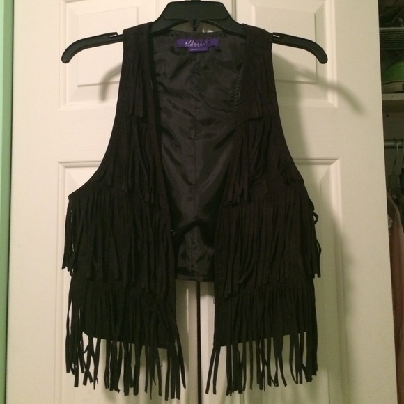 🔴Miley Cyrus fringe jacket