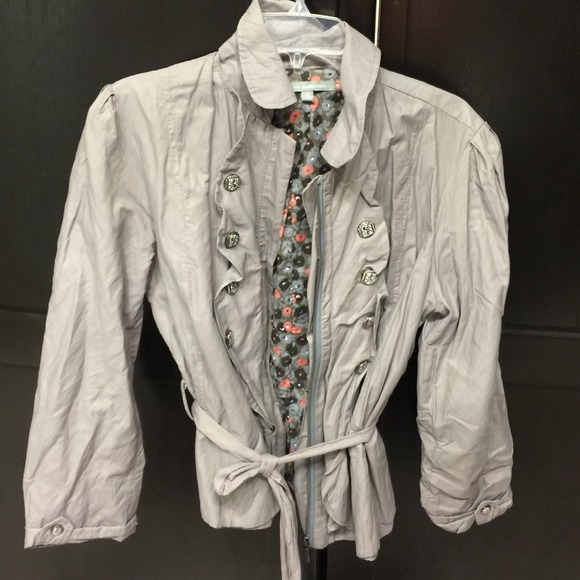 Beautiful gray light coat