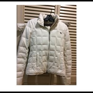 Abercrombie PreTeen small white winter jacket