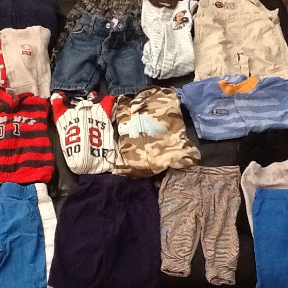 Boys  pants , sweaters jamas overalls romper