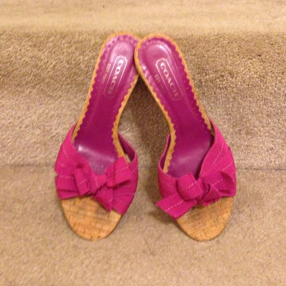 Coach Kitten Heel Sandals