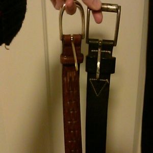 REDUCED! Men's belts 34 and 36