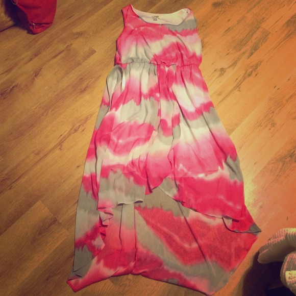 2xl high low dress