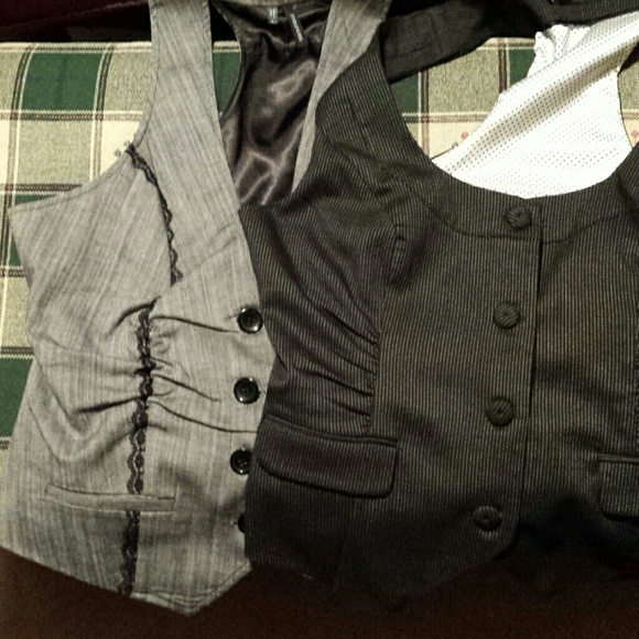 Two vests from Maurices
