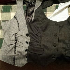 Two vests from Maurices
