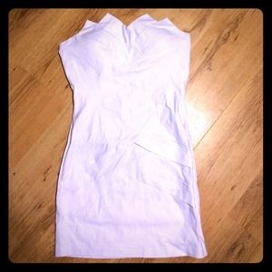 Large bodycon white dress