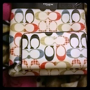 Coach over your shoulder purse