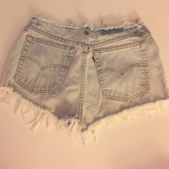 Original vintage Levi's high waisted shorts