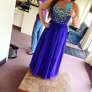 Purple formal