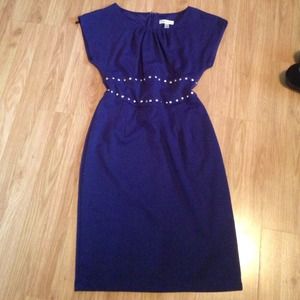 Dark blue dress