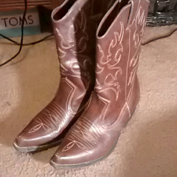 Cowgirl boots!