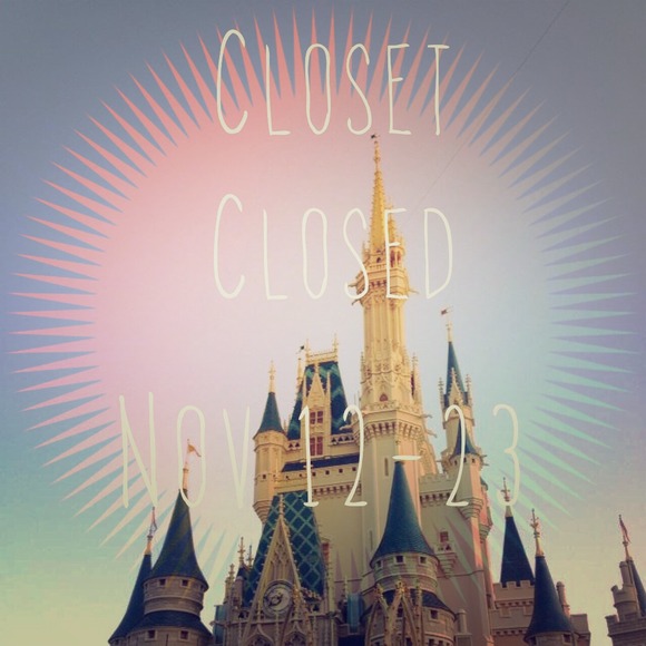 Closet closed November 12-23!