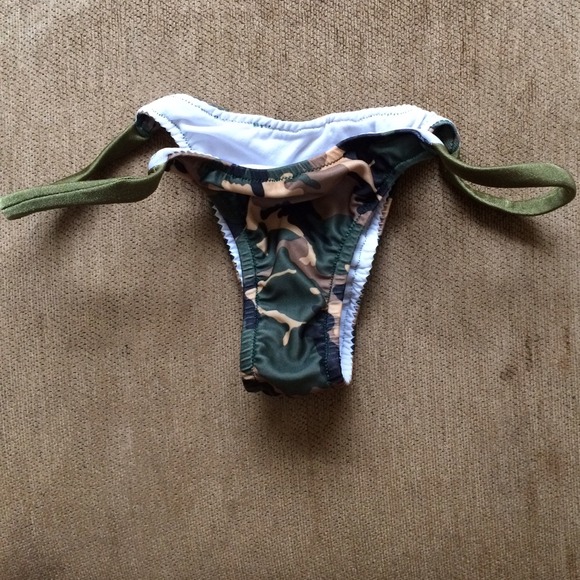 Camo bikini bottom