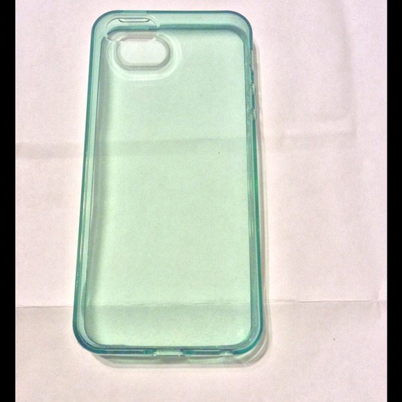 Mint blue iPhone 5 case