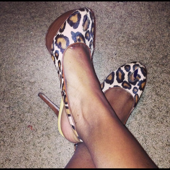 Leopard Pony Hair Pumps!