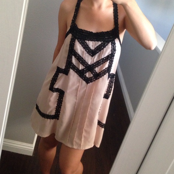 Foreign exchange crochet dress