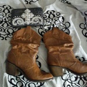 Brown Cowboy Boots
