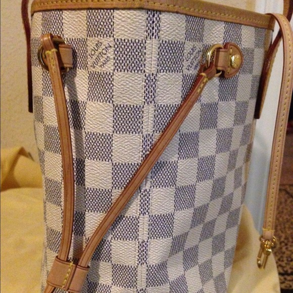 Sold  Cute LV neverfull damier azur PM - Picture 3 of 4