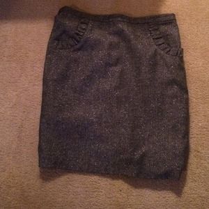 NWOT Anthropologie Sz 10 Wool Skirt