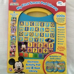 Disney activity pad and book library