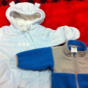 Bundle cold outerwear for baby boy