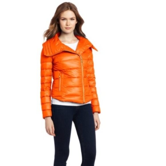 BCBGeneration Packable Envelope Collar Puffer Coat