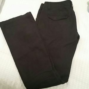 Black boot cut pants