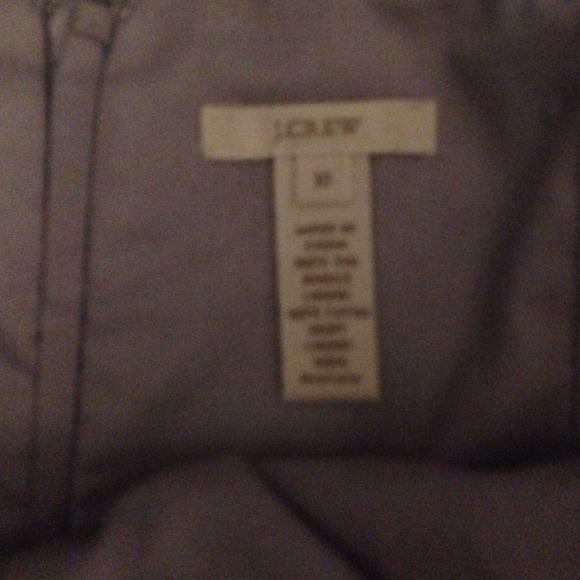 J. Crew strapless silver/grey Dress - Picture 3 of 4