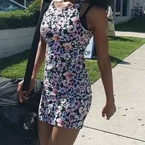 Floral Bodycon Dress